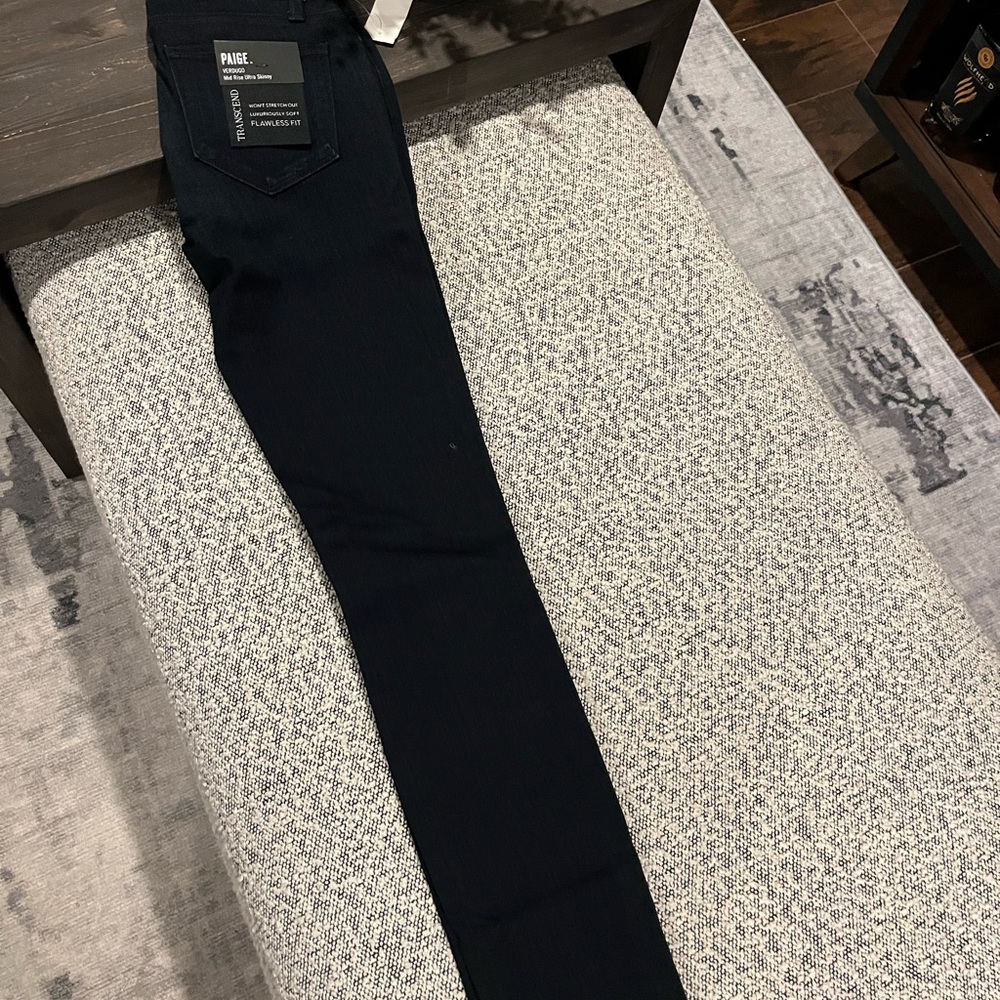 PAIGE Dark Wash Ultra Skinny Jeans
